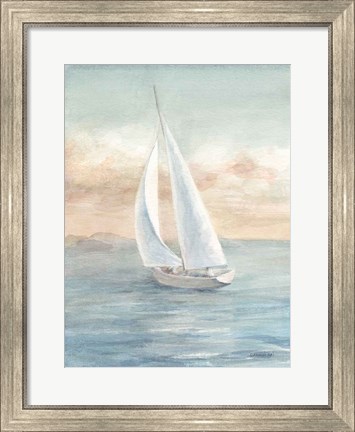 Framed Full Sail I Print