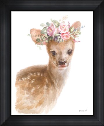 Framed Wild for Flowers I Print