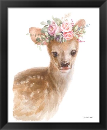 Framed Wild for Flowers I Print