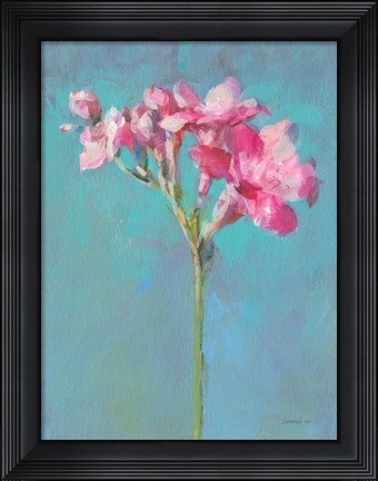 Framed Modern Freesia I Print
