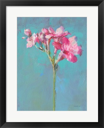 Framed Modern Freesia I Print