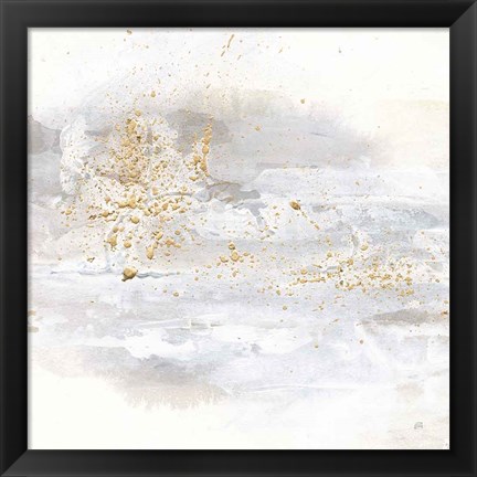 Framed Winter Gold IV Print