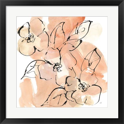 Framed Terracotta Neutrals II Print