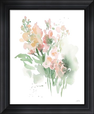 Framed Vibrant Blooms I Print