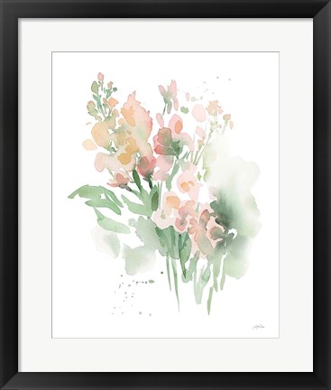 Framed Vibrant Blooms I Print