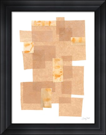 Framed Building Blocks III Print