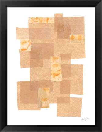 Framed Building Blocks III Print