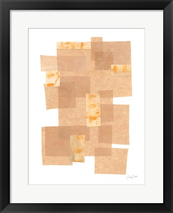 Framed Building Blocks III Print