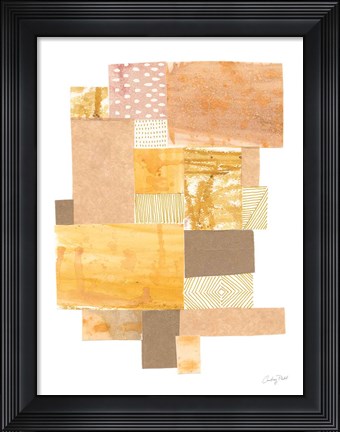 Framed Building Blocks II Print
