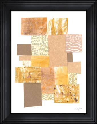 Framed Building Blocks I Print