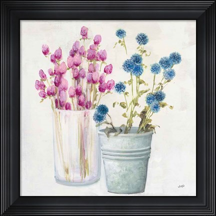 Framed Autumn Greenhouse IV Print