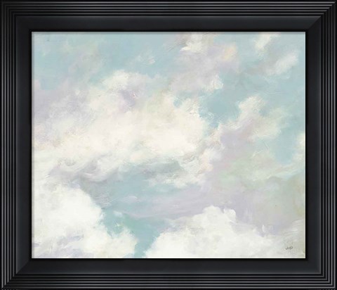 Framed Clouds Above Print