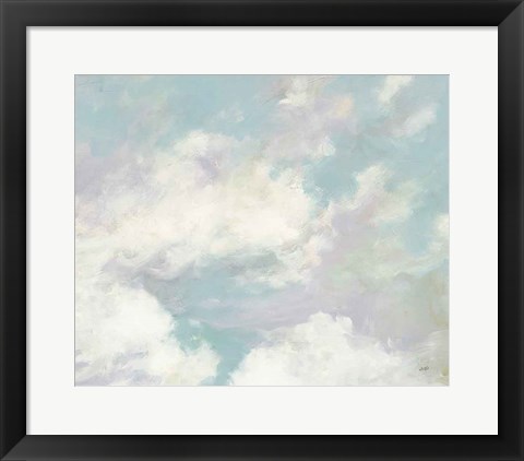 Framed Clouds Above Print