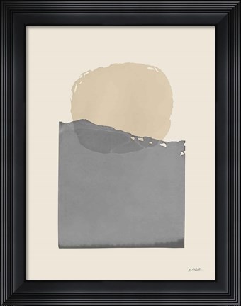 Framed Buoyant Neutral Print