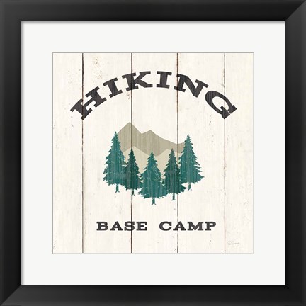 Framed Cabin Life XV Neutral Print