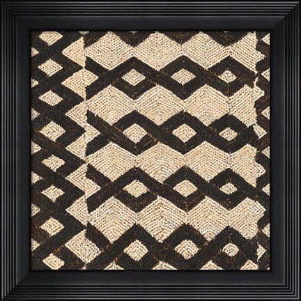 Framed Kuba Abstract II Print