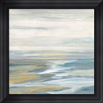 Framed Morning Sea Light Print