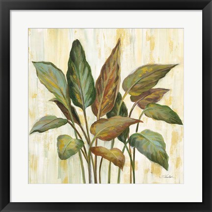 Framed Fall Greenhouse Leaves Print