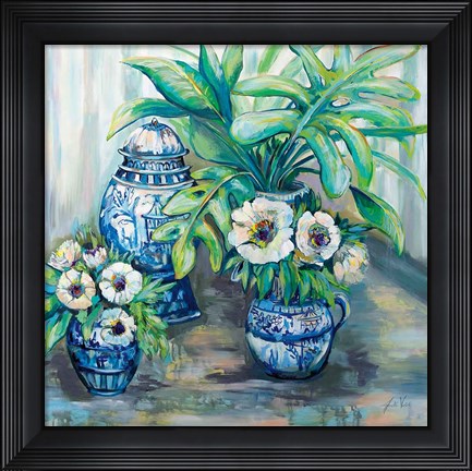 Framed Chinoiserie Day Print