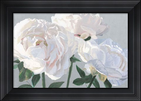 Framed Essence of June I Gray Print