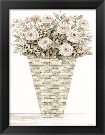 Framed Ranunculus Romance Print