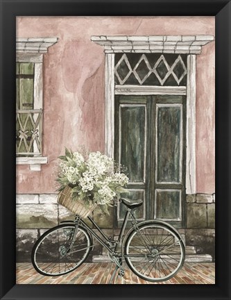 Framed City Life II Print