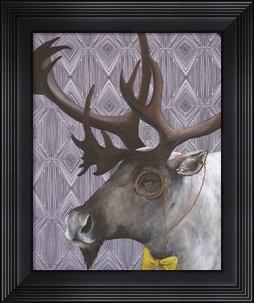 Framed Mr. Caribou Print
