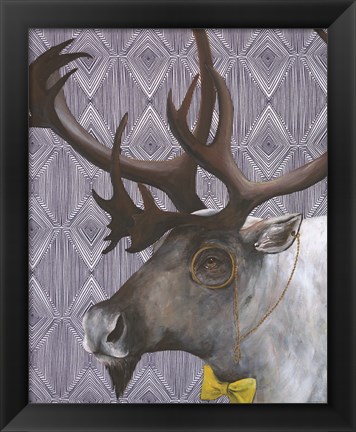 Framed Mr. Caribou Print