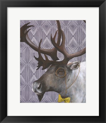 Framed Mr. Caribou Print