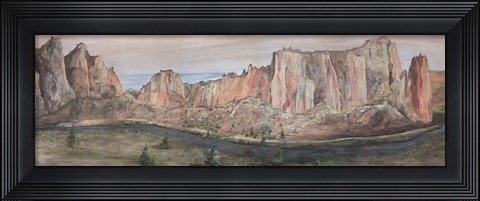 Framed Smith Rock Print