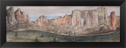 Framed Smith Rock Print