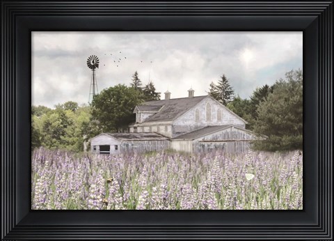 Framed Rustic Country Life Print