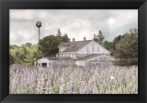 Framed Rustic Country Life Print