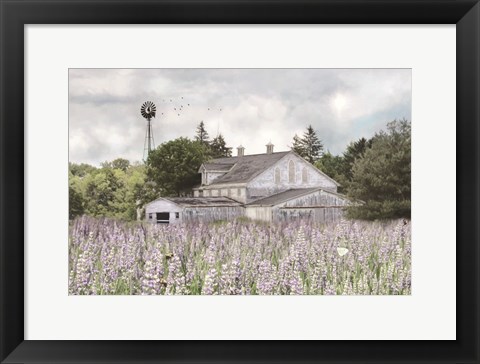 Framed Rustic Country Life Print