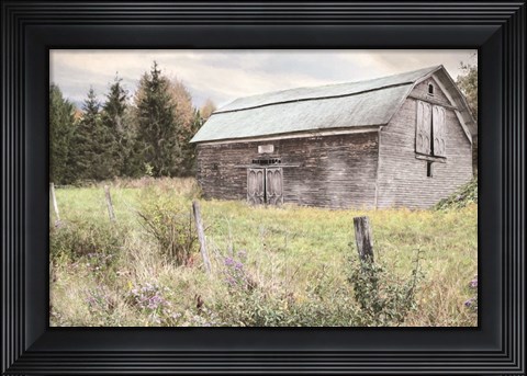 Framed Rustic Country Barn Print