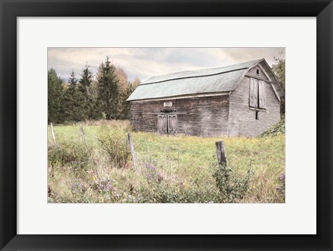 Framed Rustic Country Barn Print