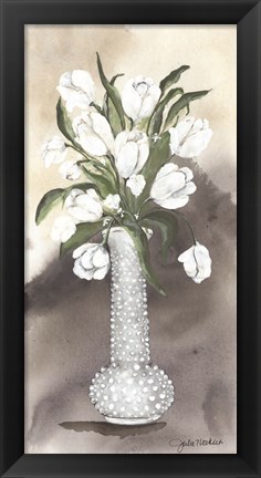 Framed Hobnail Tulips Print