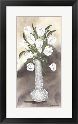 Framed Hobnail Tulips Print