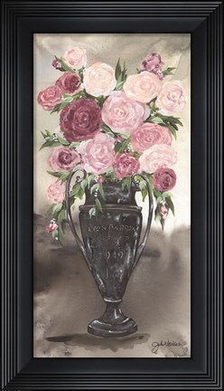 Framed Ranunculus Topiary Print