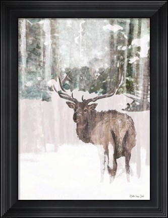 Framed Grand Elk 2 Print