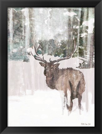 Framed Grand Elk 2 Print