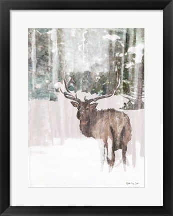 Framed Grand Elk 2 Print