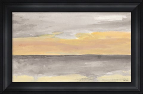 Framed Vague Horizon 2 Print