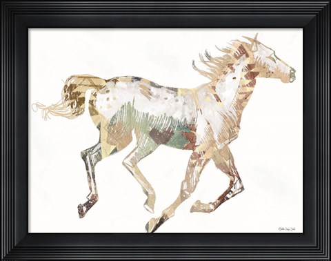 Framed Navajo Horse 1 Print