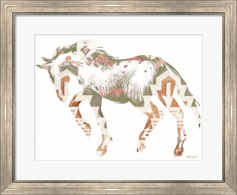 Framed Navajo Horse 2 Print