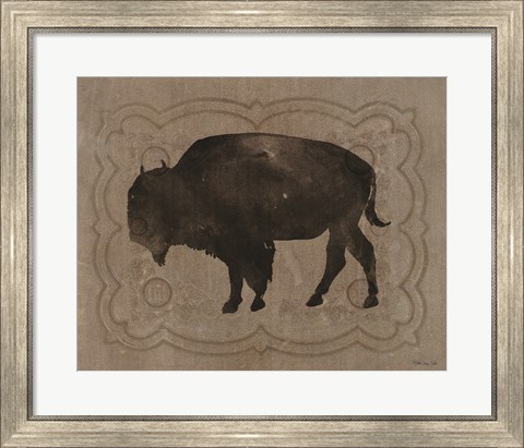 Framed Buffalo Impression 2 Print
