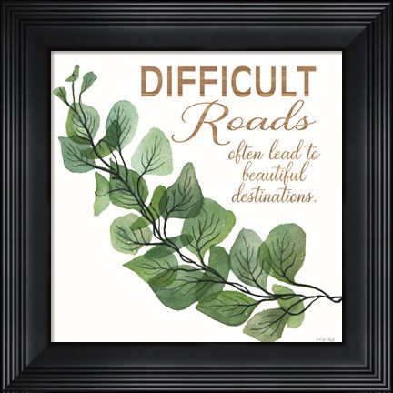 Framed Beautiful Destinations Print