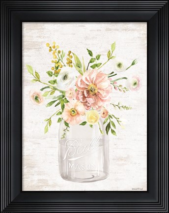 Framed Floral Bouquet 1 Print