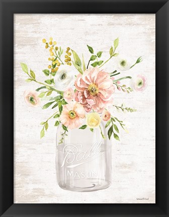 Framed Floral Bouquet 1 Print