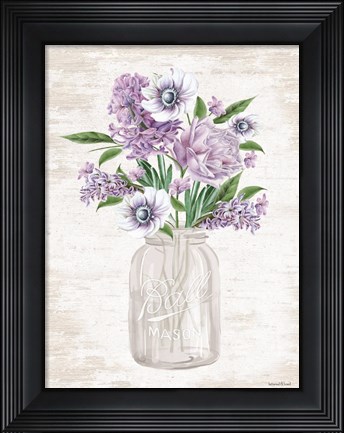 Framed Floral Bouquet 2 Print